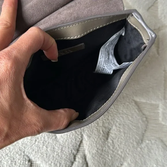 Zara Equestrian gray tassel crossbody bag - Picture 11 of 16